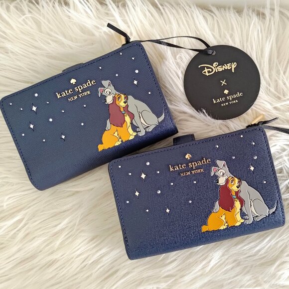 kate spade Handbags - Disney X Kate Spade New York Lady And The Tramp Medium Bifold Wallet KH618